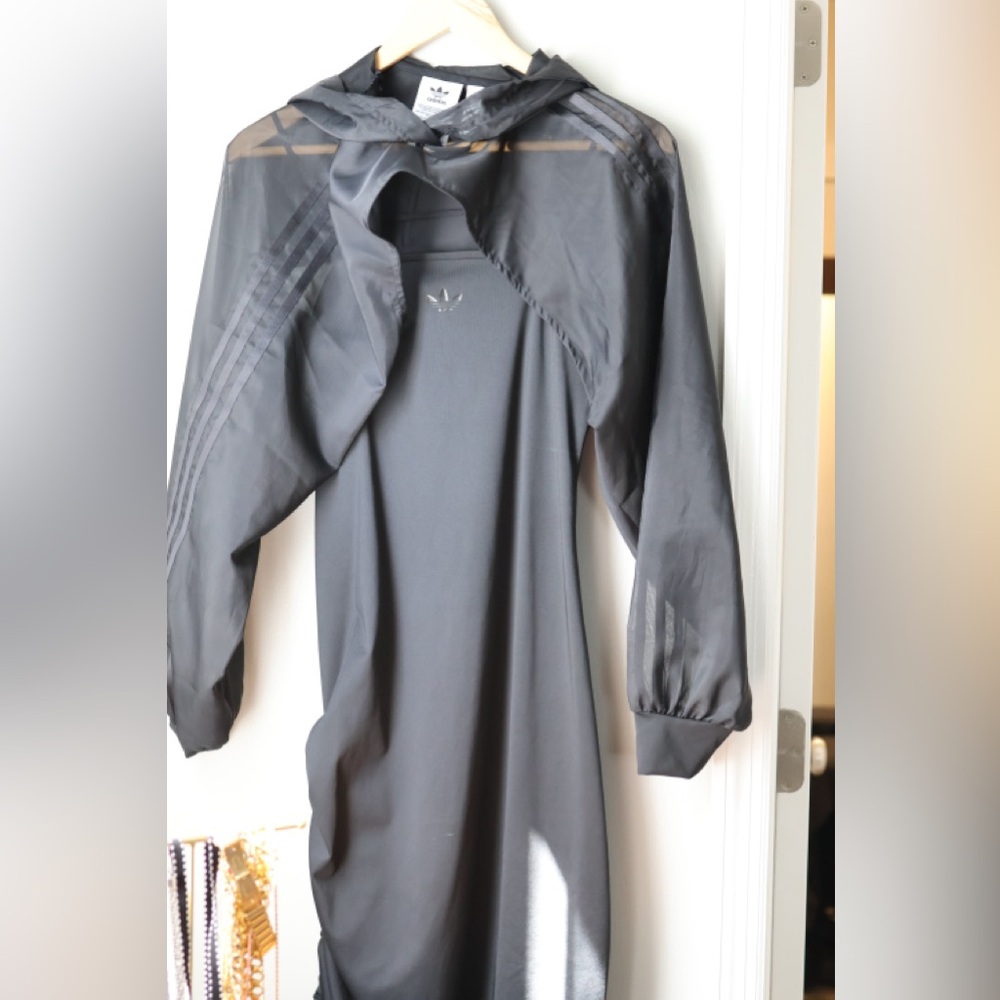 adidas Black Asymmetrical Dress - Picture 2 of 3